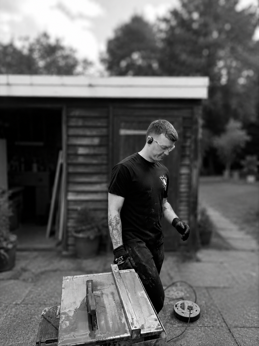 Andy at work